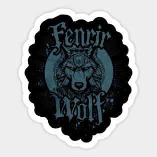 Fenrir Wolf Sticker